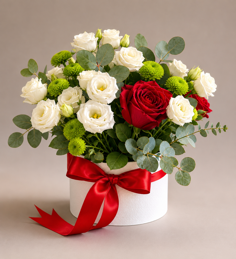 Amouria Blumen Klagenfurt Kärnten Lieferung online bestellen Blumenstrauß Rose Eustoma