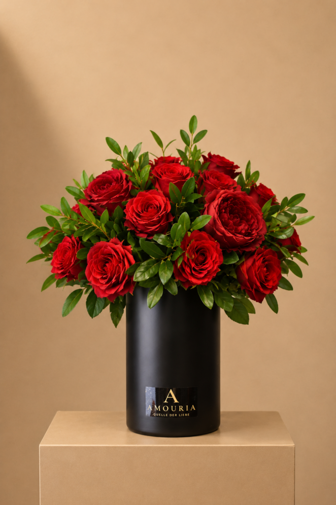 Amouria Blumen Klagenfurt Kärnten Lieferung online bestellen Blumenstrauß Rosen Pistazie