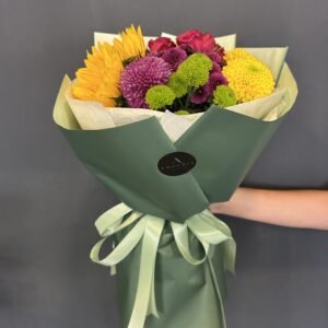 Amouria Blumen Klagenfurt K&auml;rnten Lieferung online bestellen Blumenstrau&szlig; Sunny Bliss, Chrysanthemen